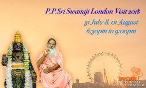 Read more about the article P.P.Sri Swamiji London Visit 2018