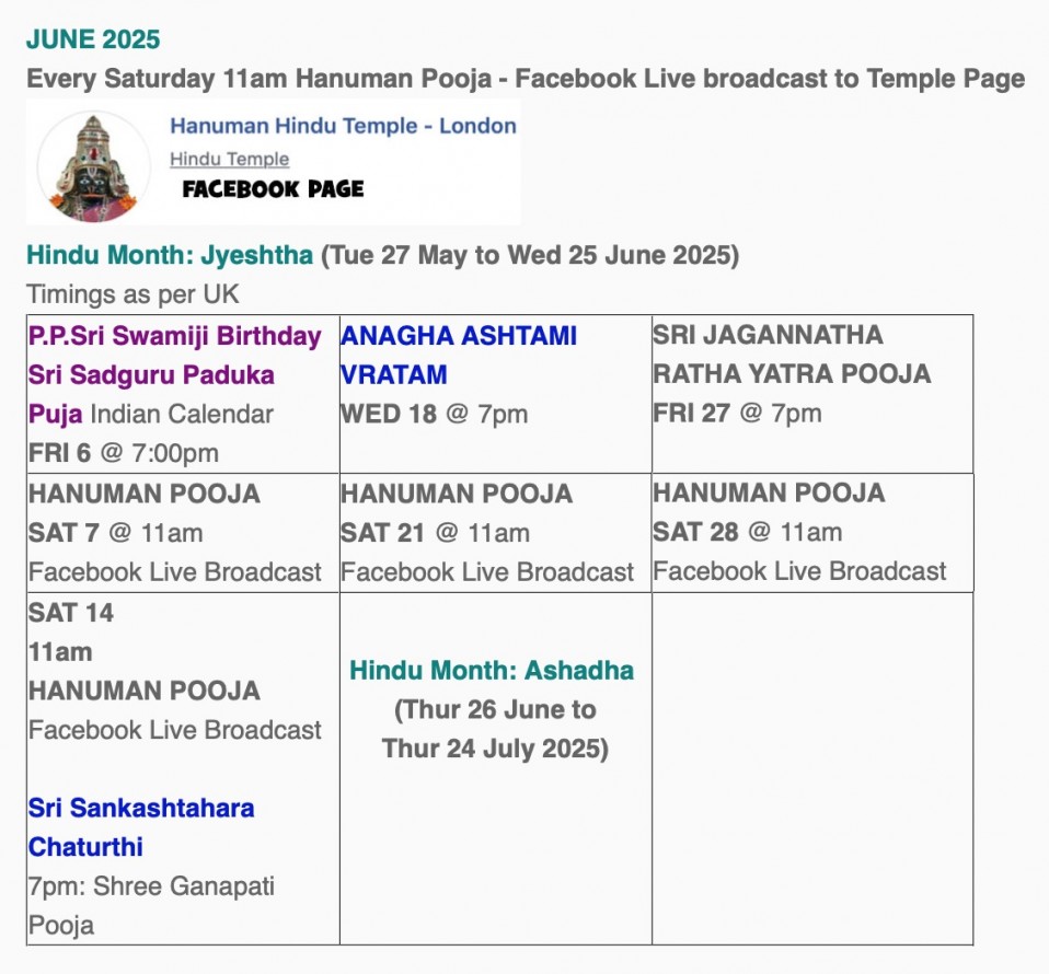 June 2025 Calendar